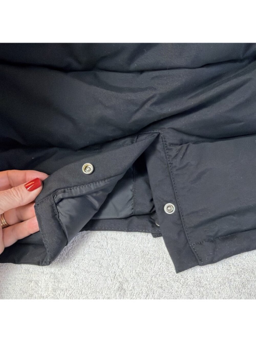 Carhartt Woman Rain Defender Faux Fur Hooded Parka Extreme Warm Black SZ M NEW - Picture 10 of 10